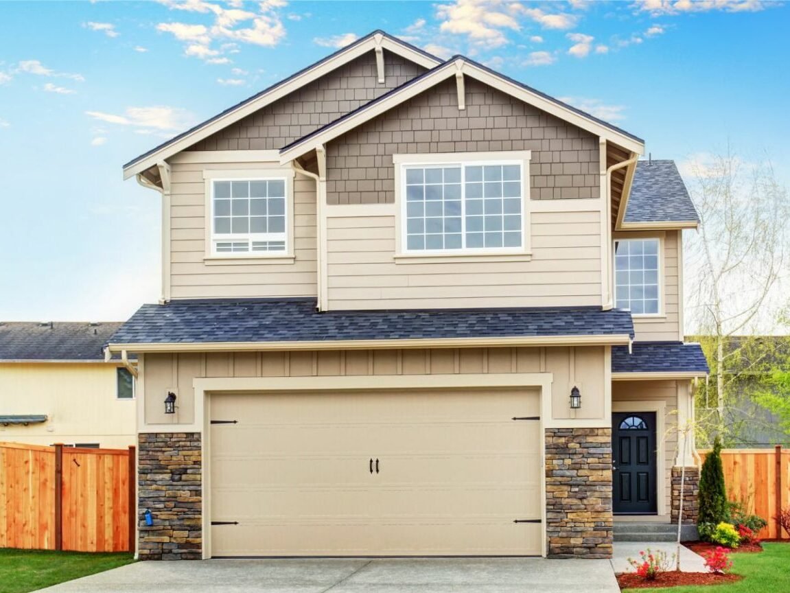 Large house exterior